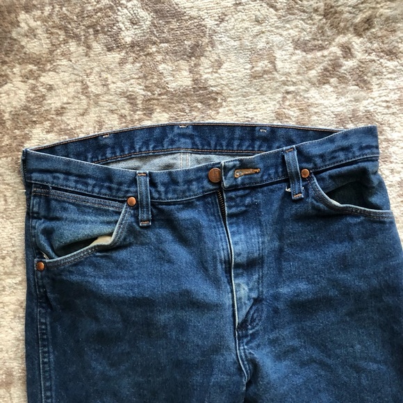 Mens Wrangler 13MWZ Jeans - Picture 5 of 7